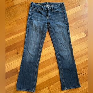 J. Crew Factory Dark Blue Matchstick Jeans